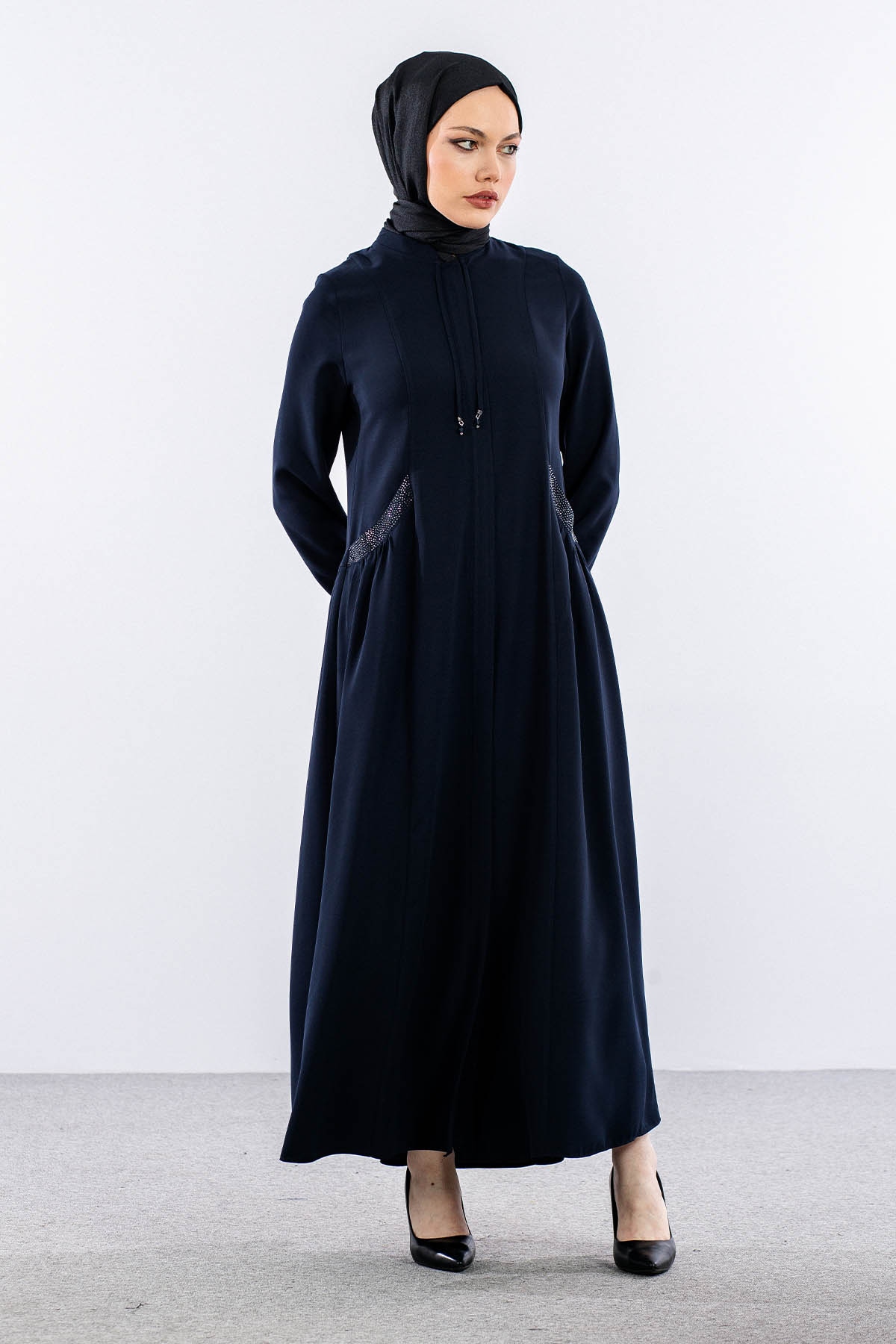 1503 Ruya Panama Ferace 42-52 - Lacivert - 1