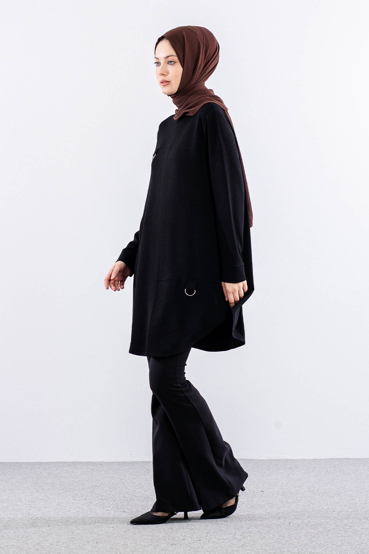 2042 Tunik 44-52 - Siyah - 2