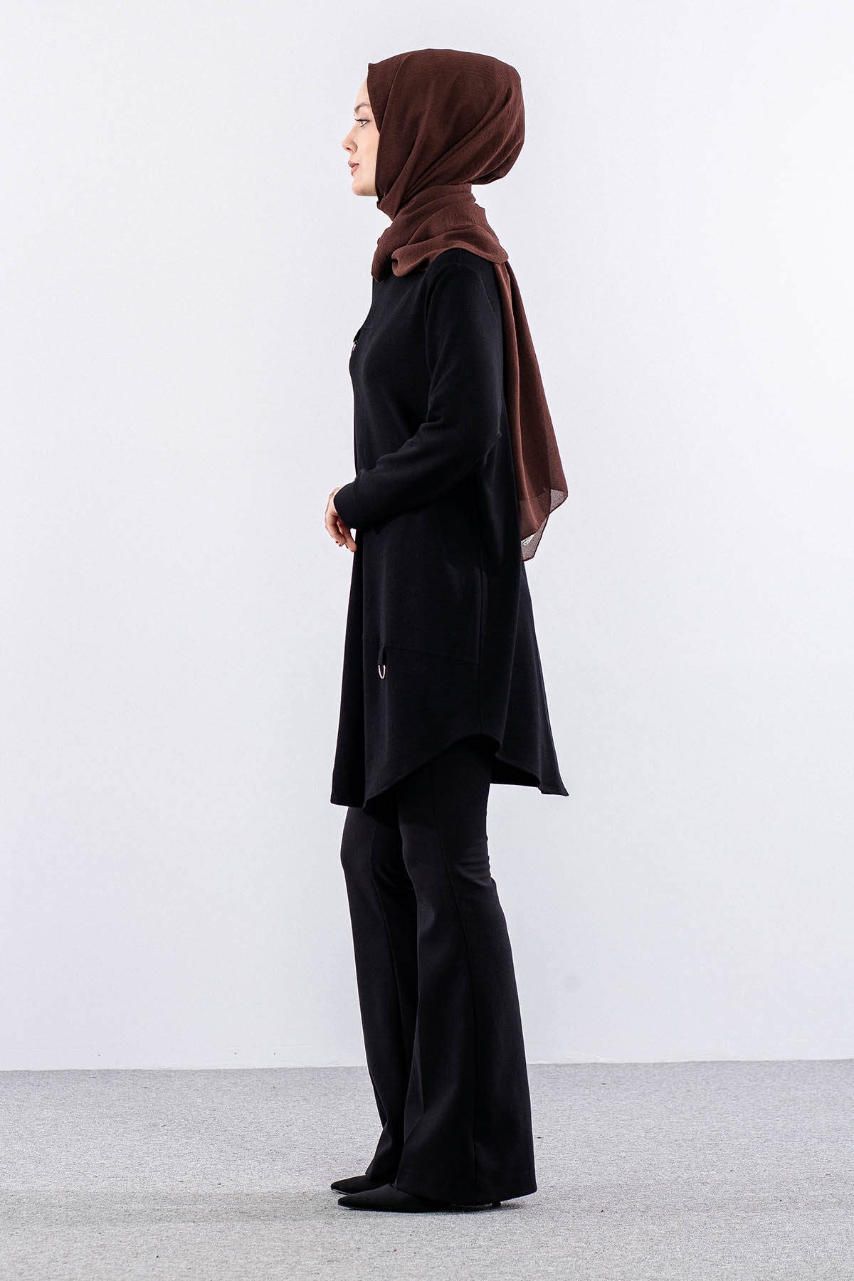 2042 Tunik 44-52 - Siyah - 3