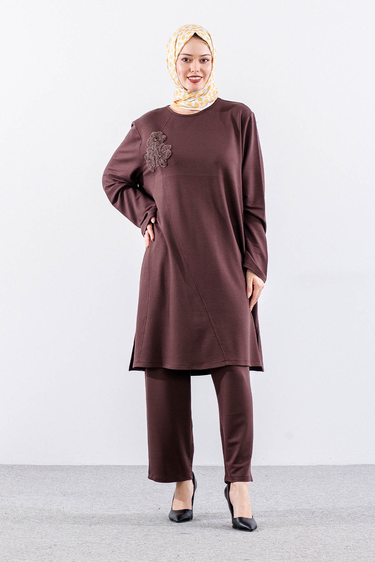 2043 Takim 44-50 - Kahve - 1