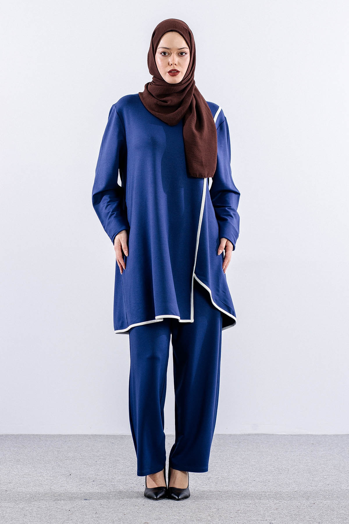 2049 Takim 44-50 Biye Detay - Indigo - 1