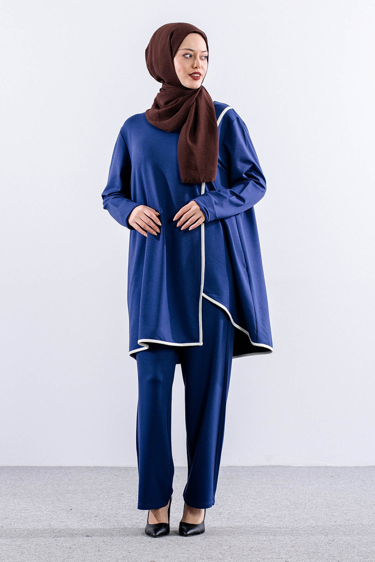 2049 Takim 44-50 Biye Detay - Indigo - 5