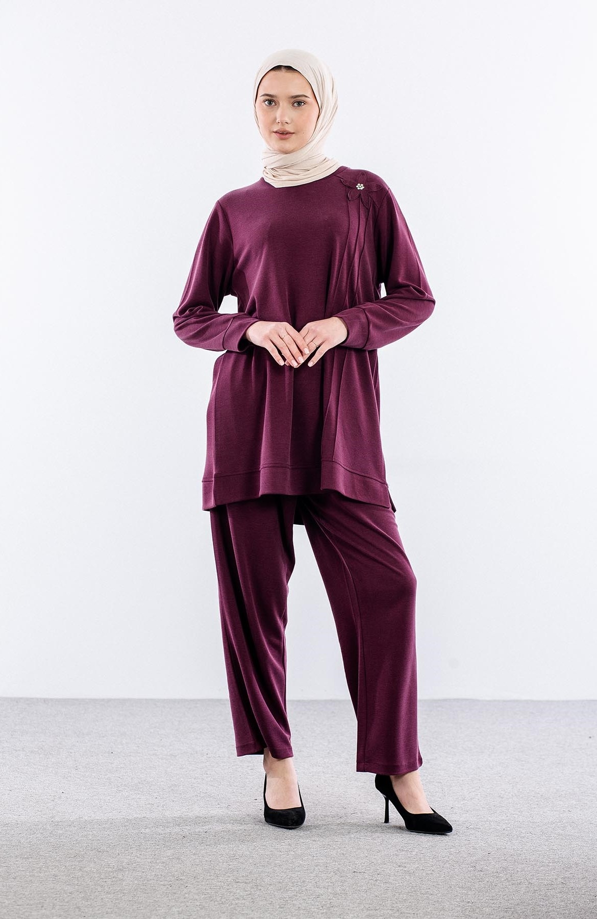 2064 Takim 44-50 - Bordo - 1
