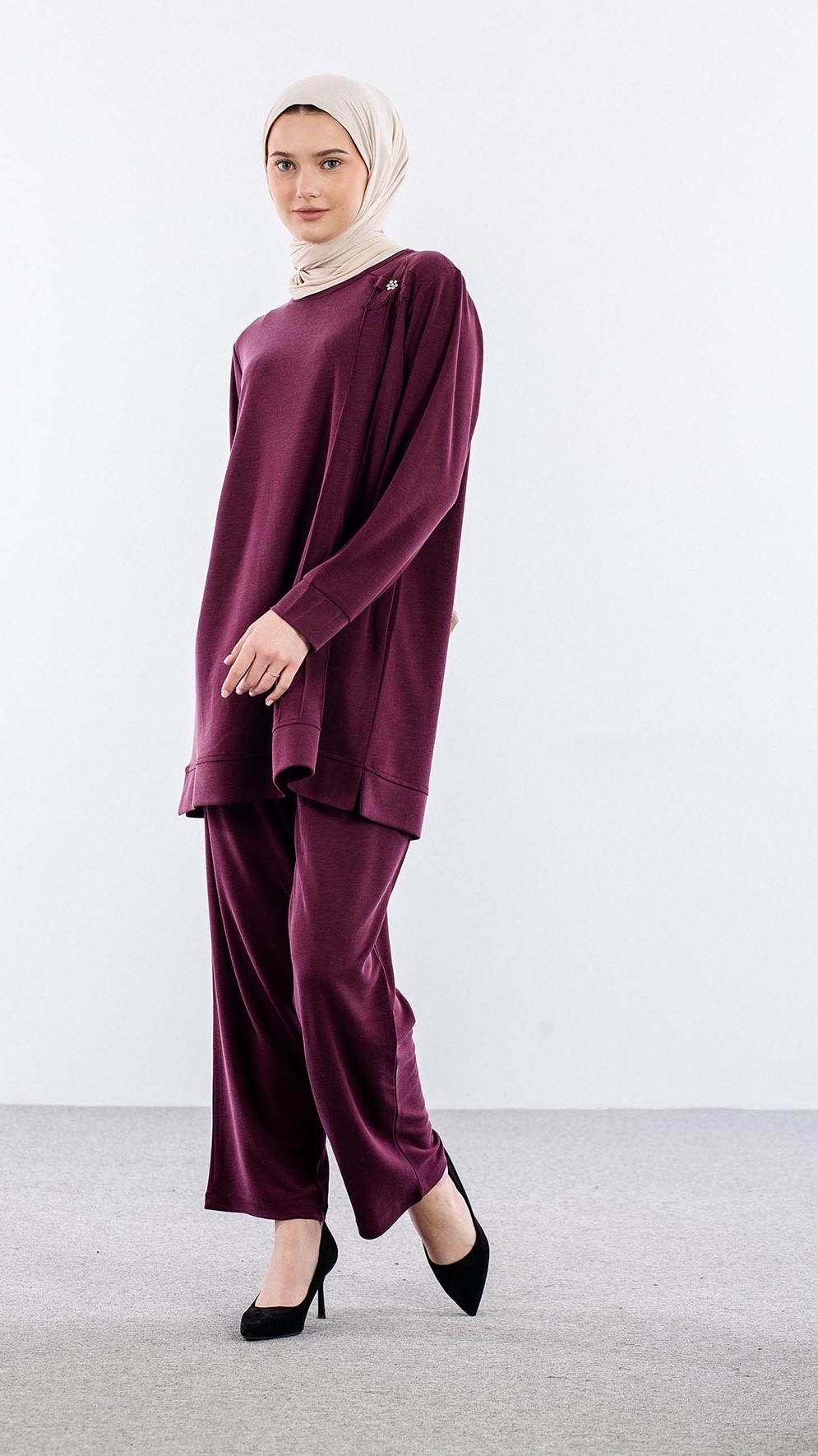 2064 Takim 44-50 - Bordo - 4