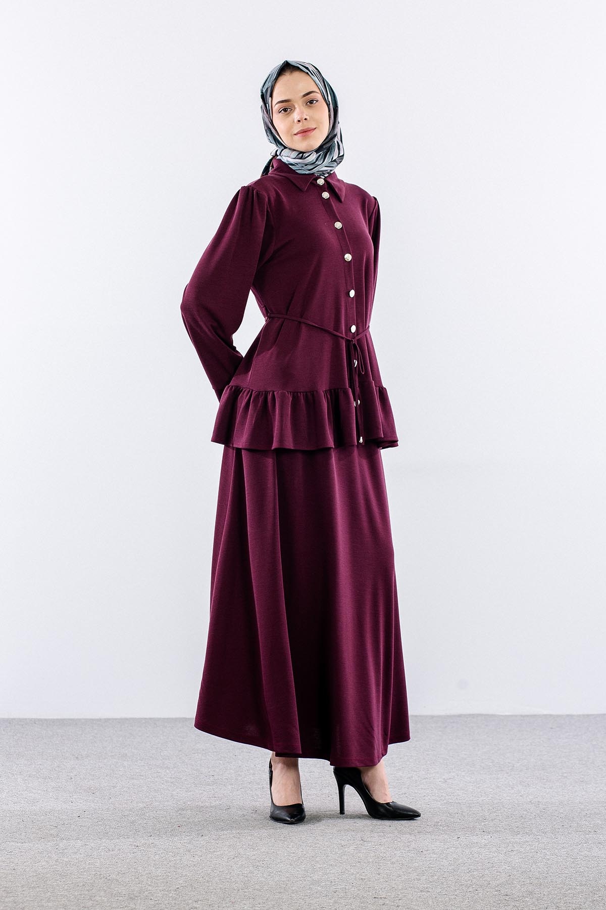 2077 E.takim 44-50 - Bordo - 3