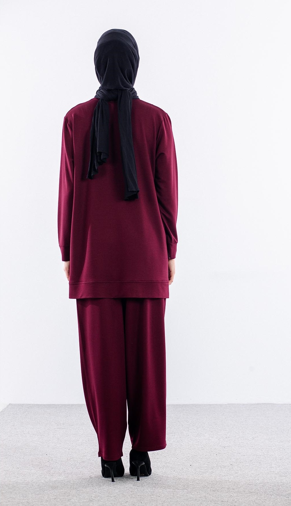 2083 Takim 44-50 Cima Detay - Bordo - 6