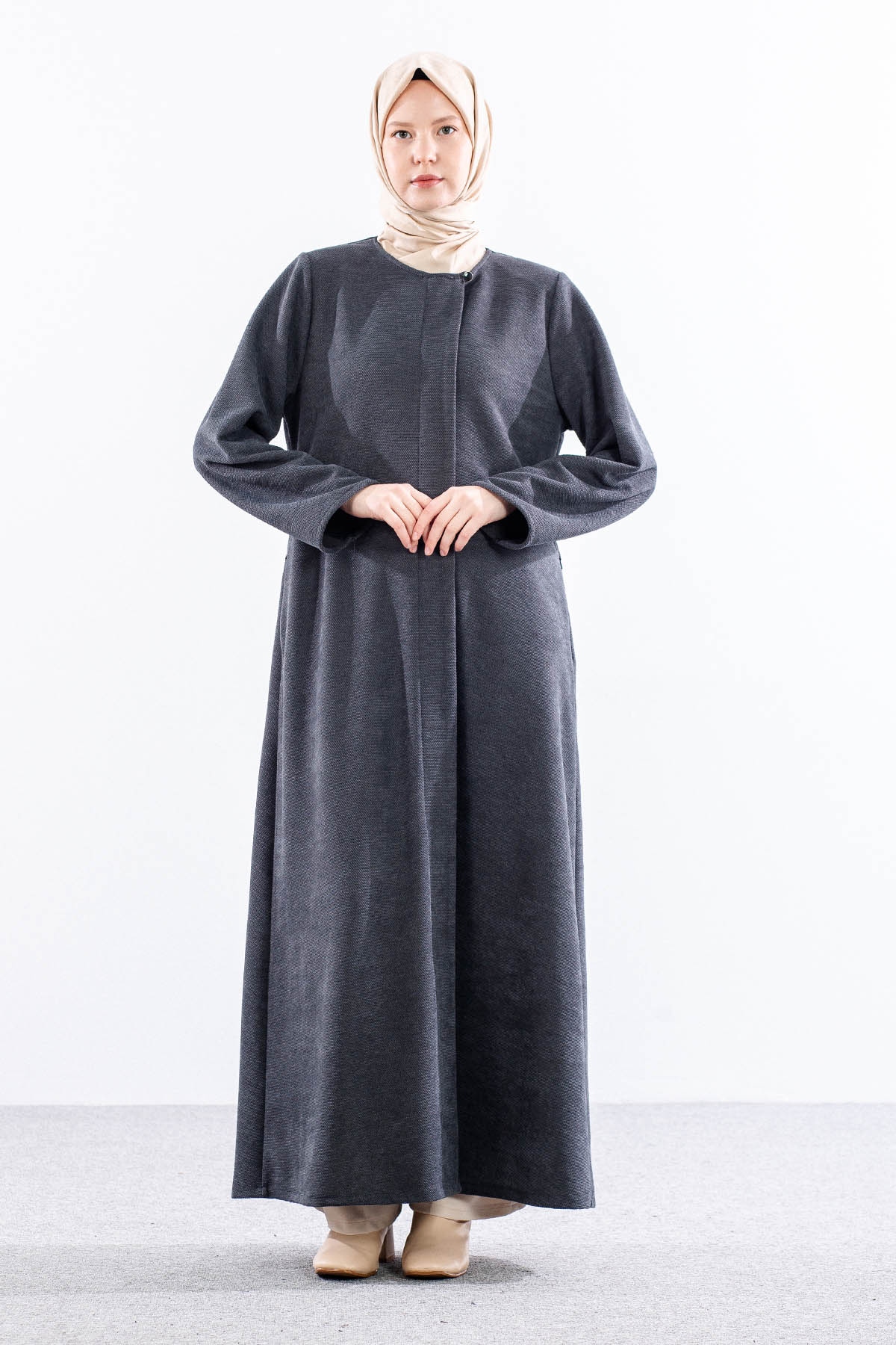 2180 Ferace 44-54 Sonil Kumas - Gri - 1