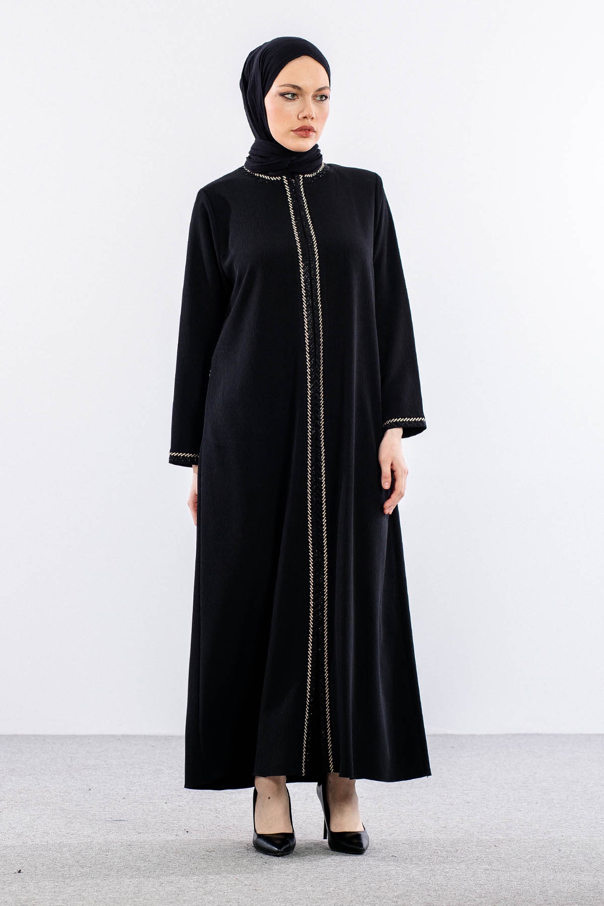 2202 Ferace46-56 Sik Burumcuk - Siyah - 2