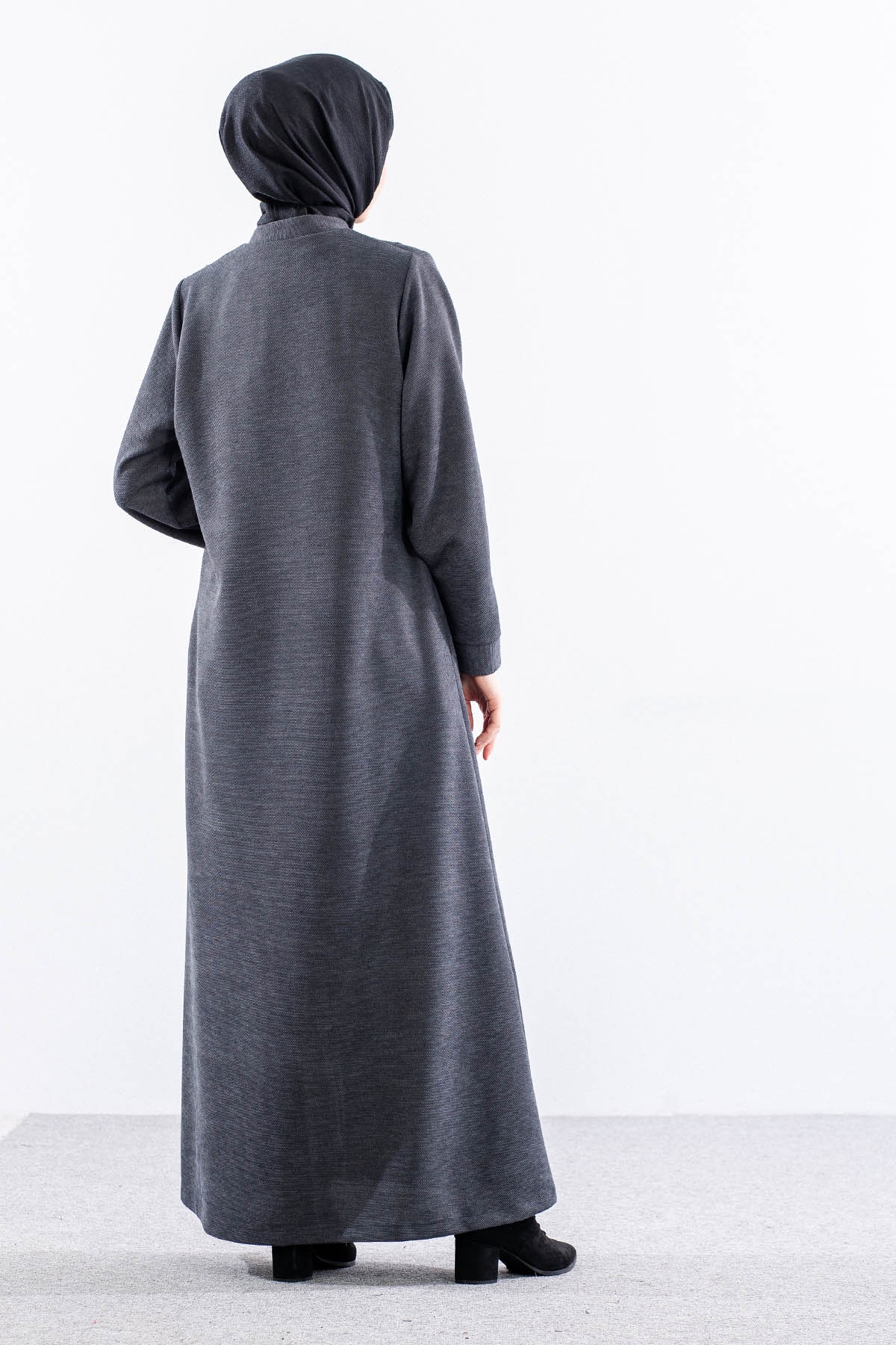 2256 Ferace 42-52 Sonil Kumas - Gri - 4