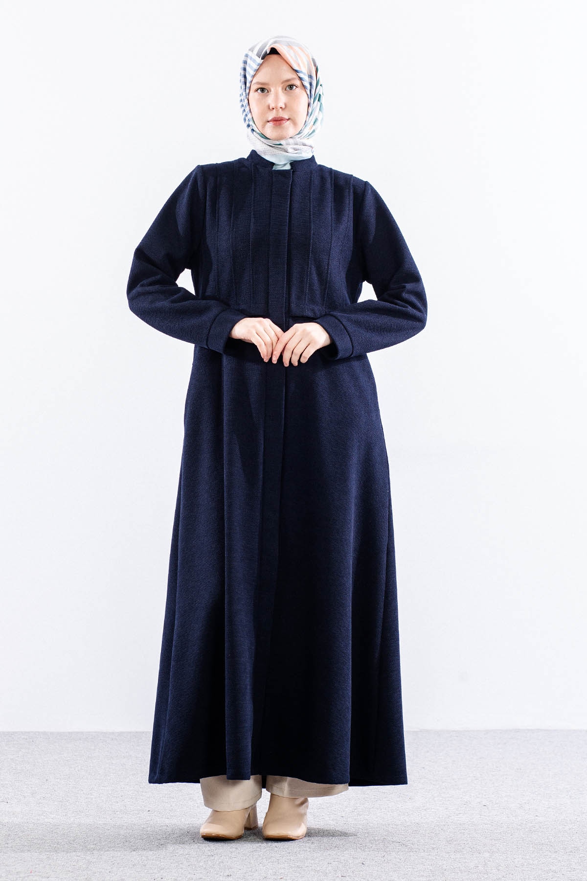 2256 Ferace 42-52 Sonil Kumas - Lacivert - 1