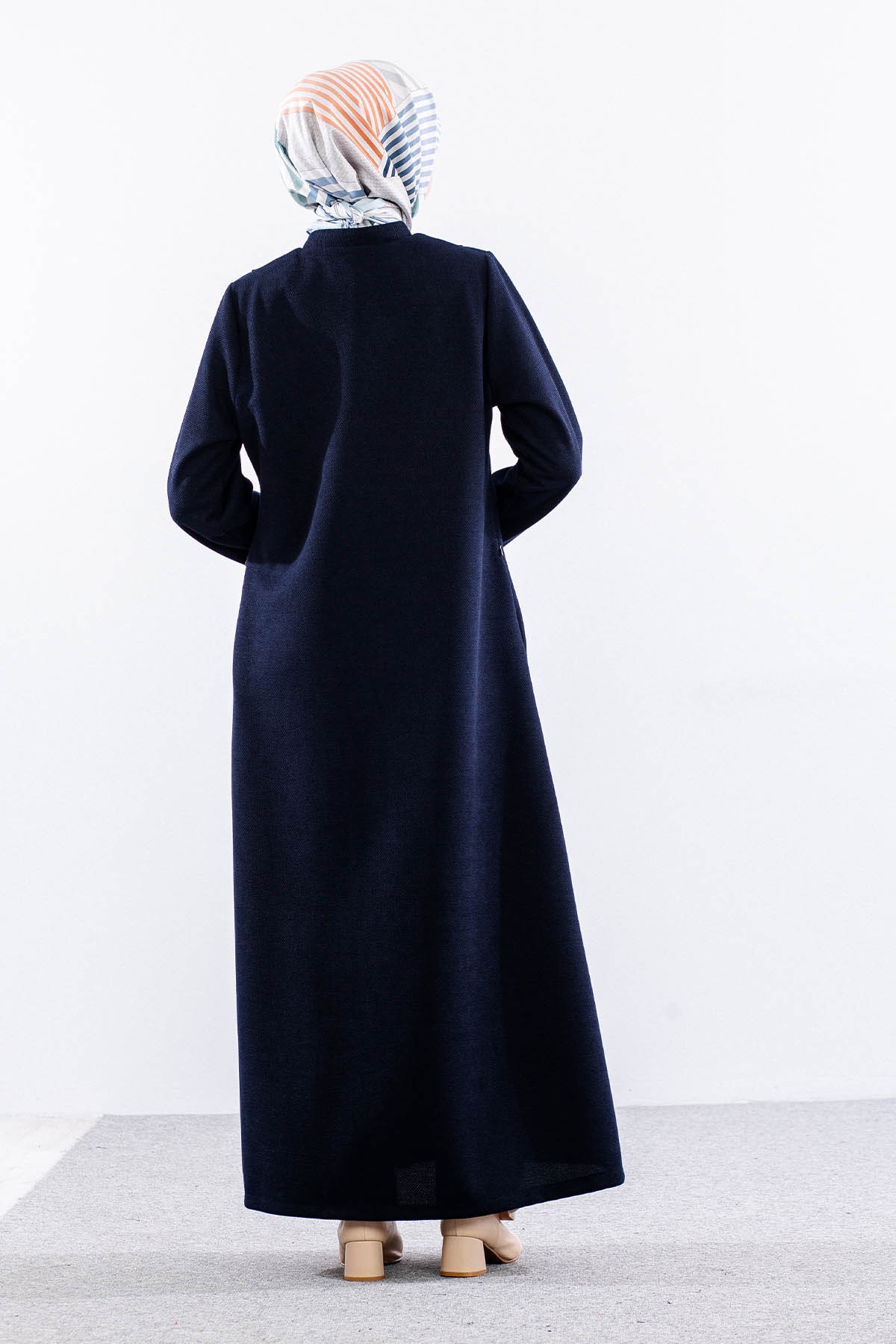 2256 Ferace 42-52 Sonil Kumas - Lacivert - 5