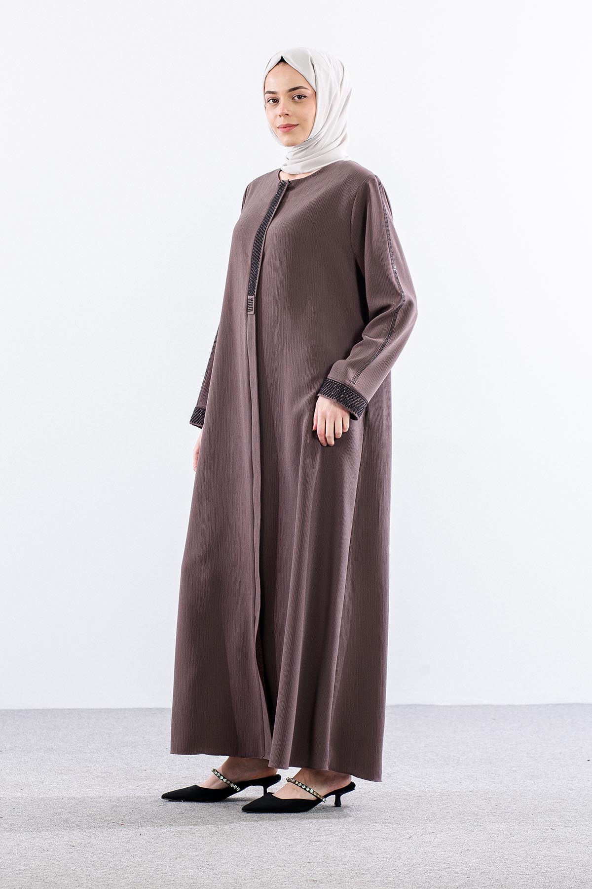 2284 Ferace 46-56 Tasli Burumcuk Kumas - Vizon - 4