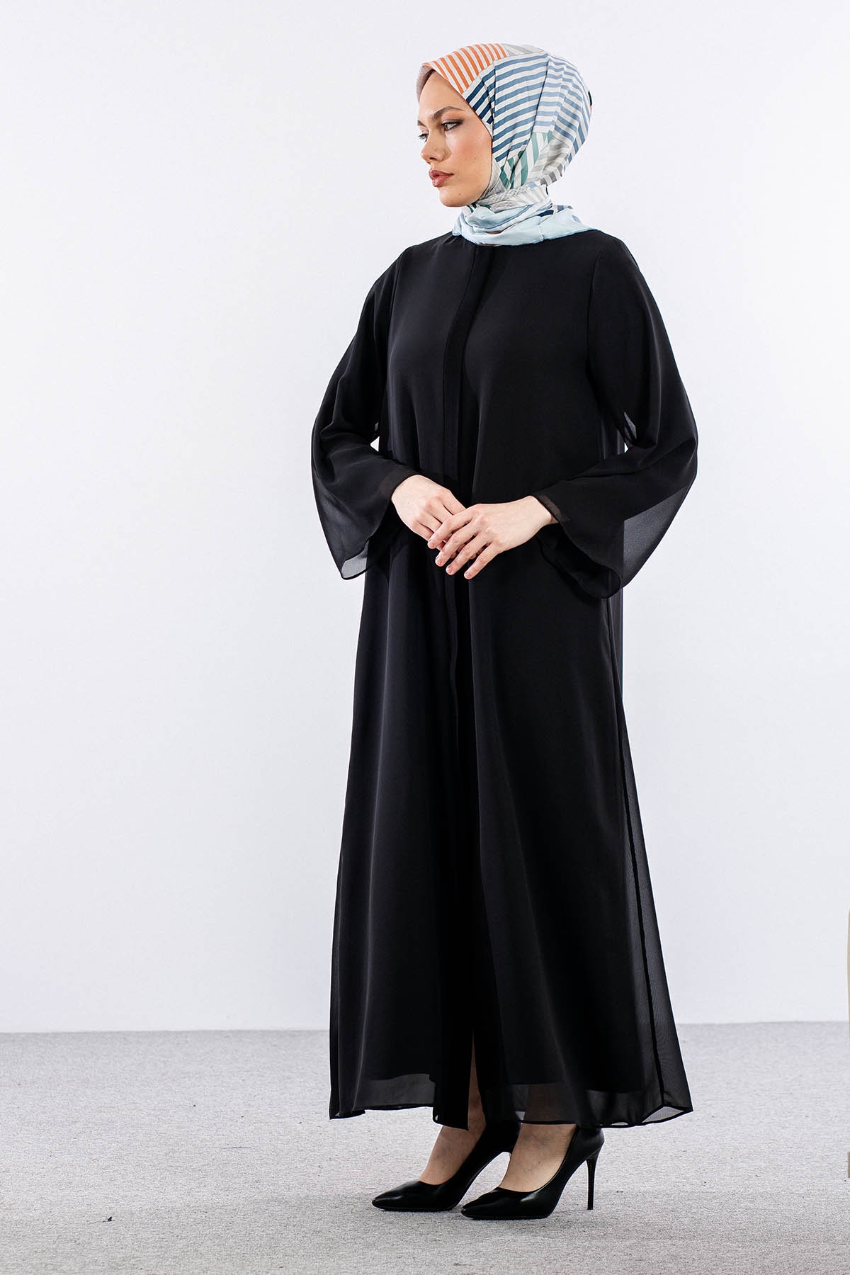 2332 Ferace 40-50 - Siyah - 4