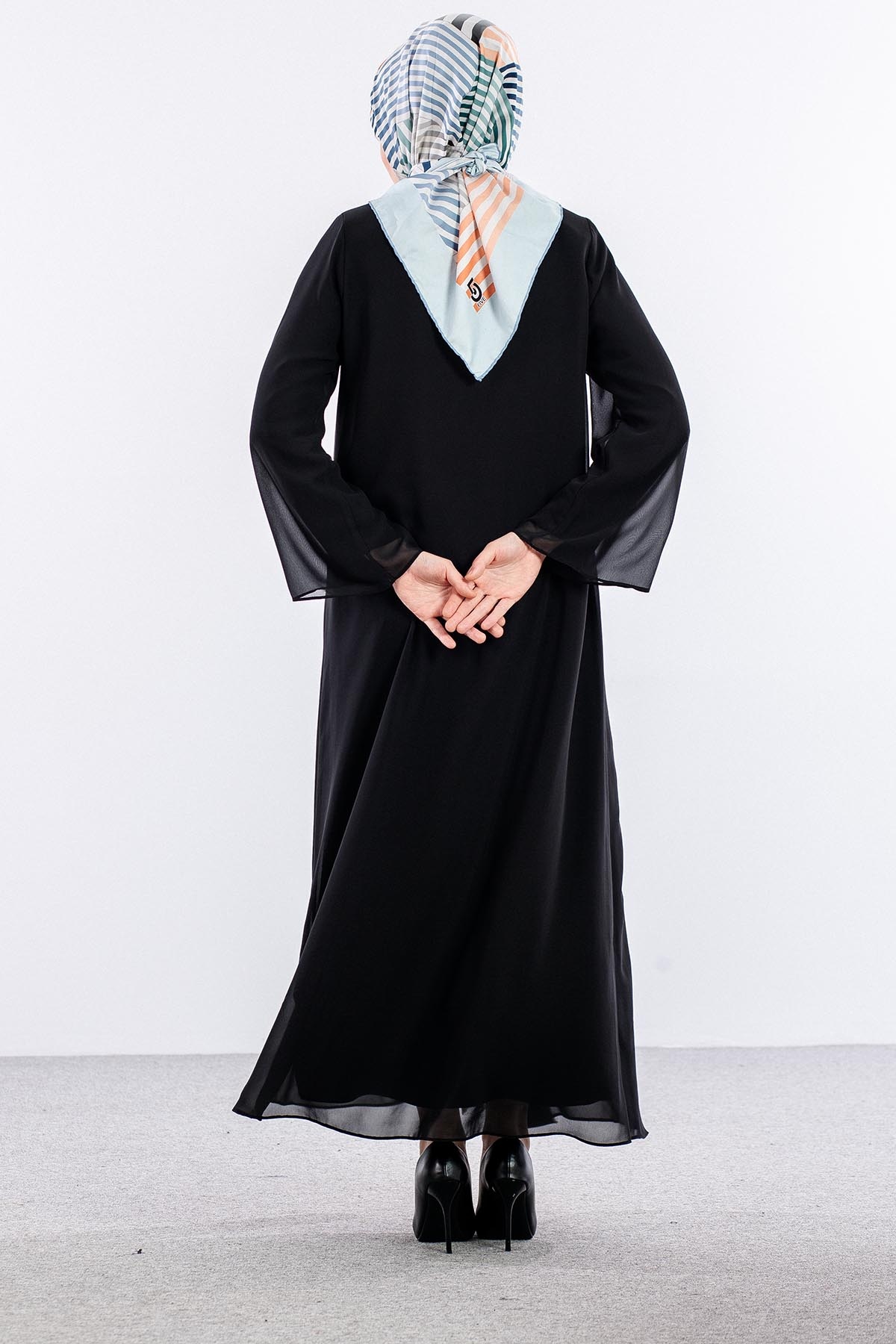 2332 Ferace 40-50 - Siyah - 5