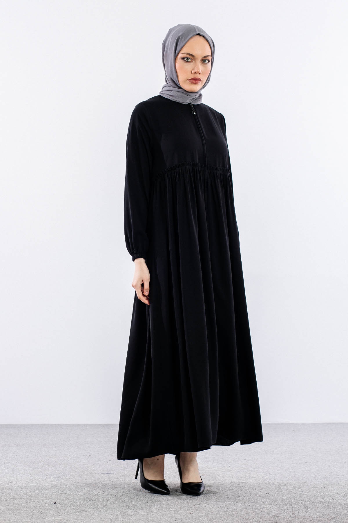 2339 Ferace 40-50 - Siyah - 1