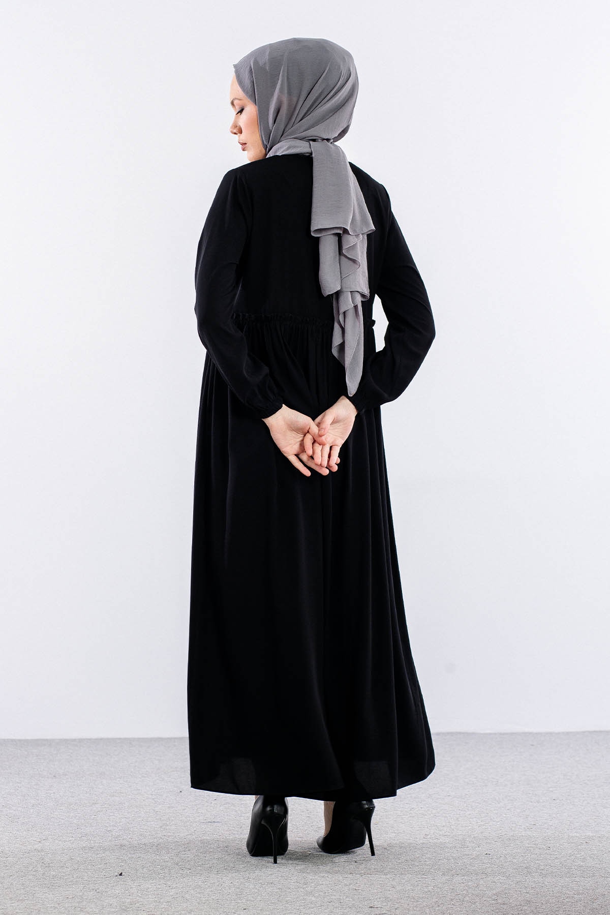 2339 Ferace 40-50 - Siyah - 4