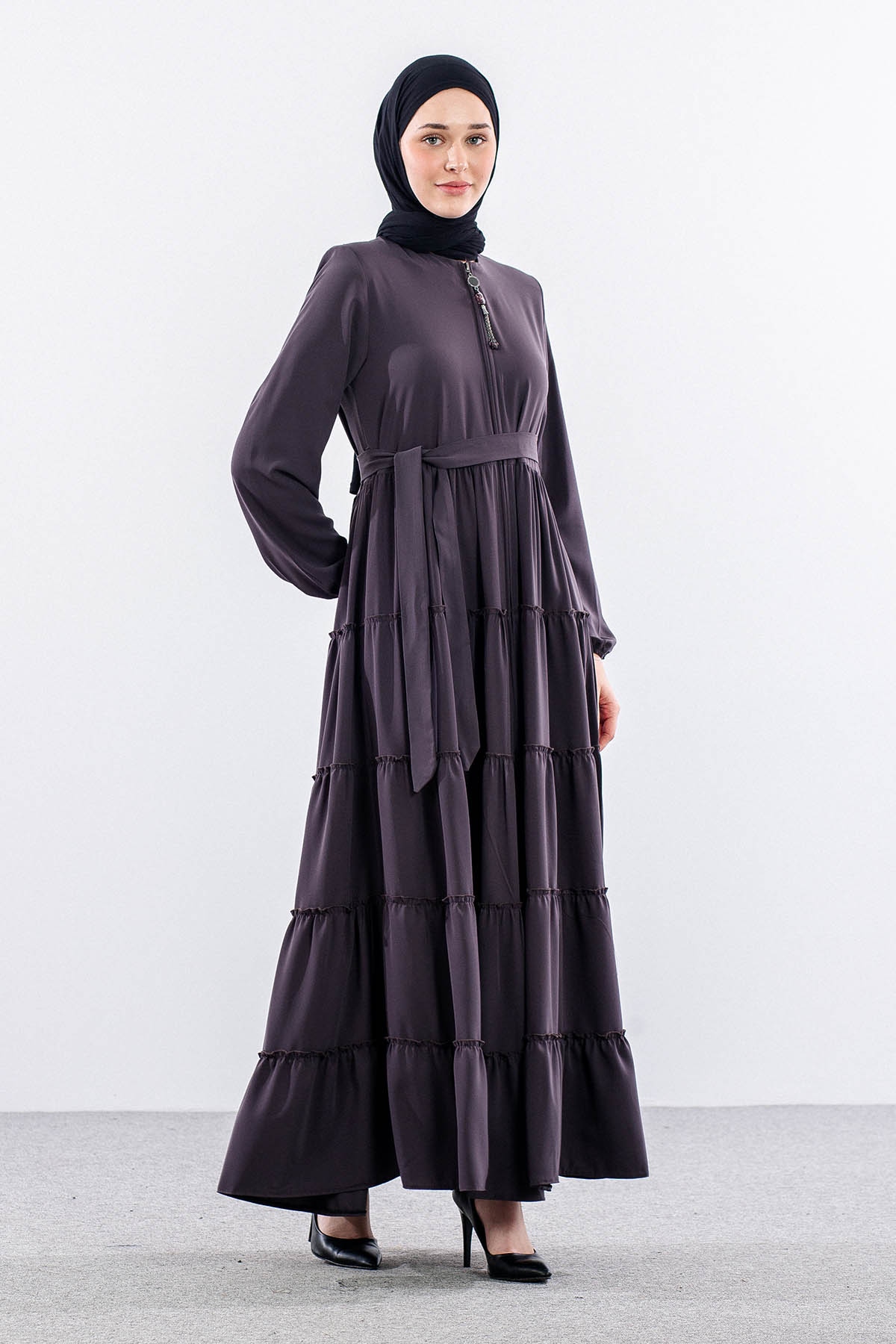 2455 Ferace 38-52 5 Katli - Gri - 3