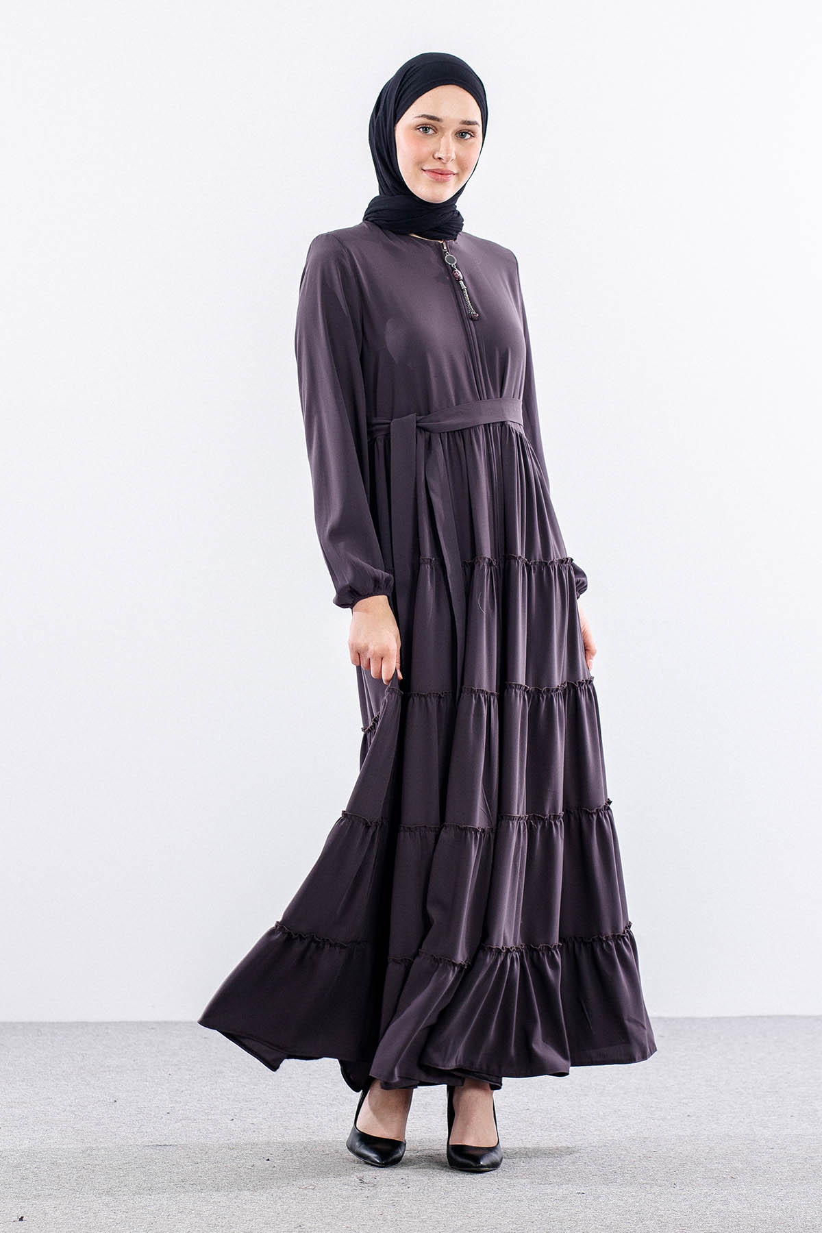 2455 Ferace 38-52 5 Katli - Gri - 4