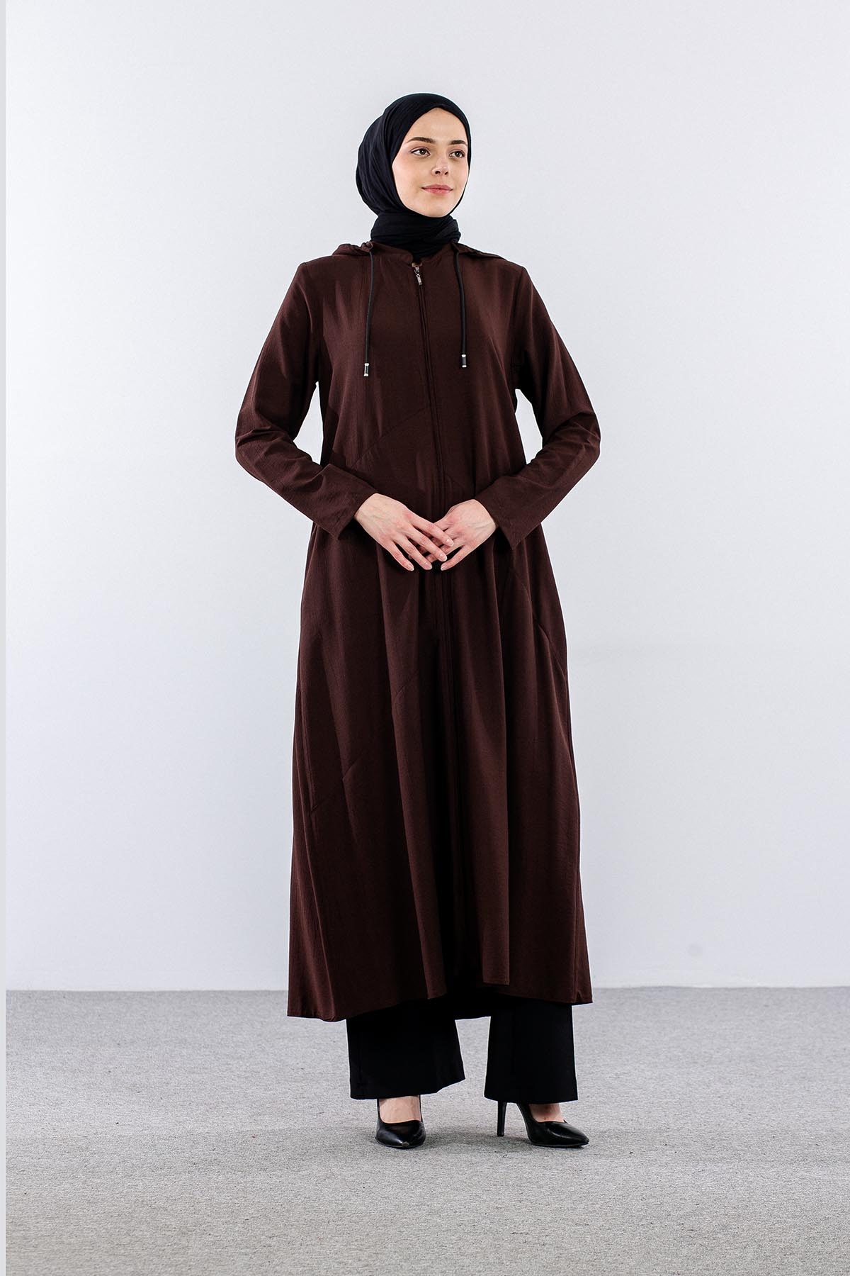 2502 A.boy Kaban 40-50 Kapson Detay - Kahve - 1