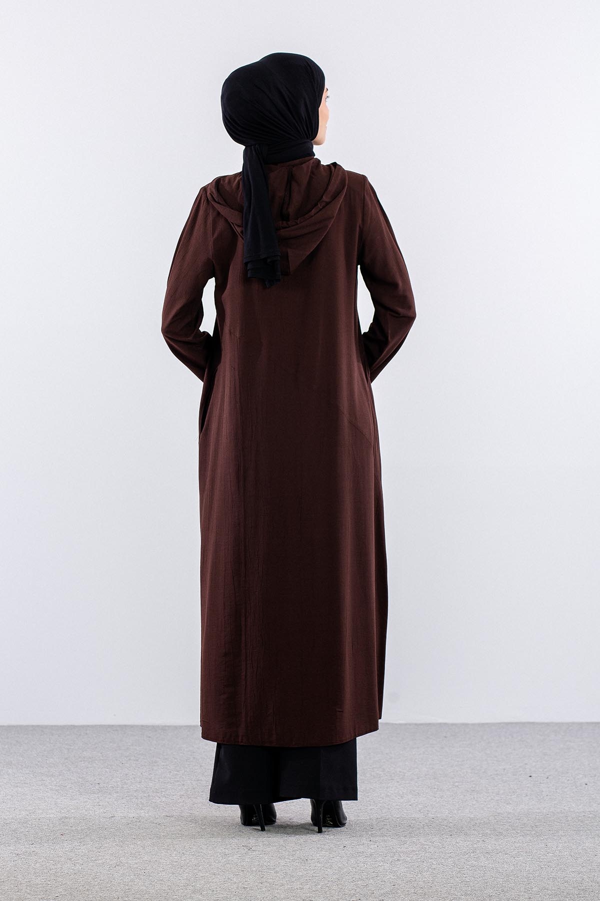 2502 A.boy Kaban 40-50 Kapson Detay - Kahve - 4