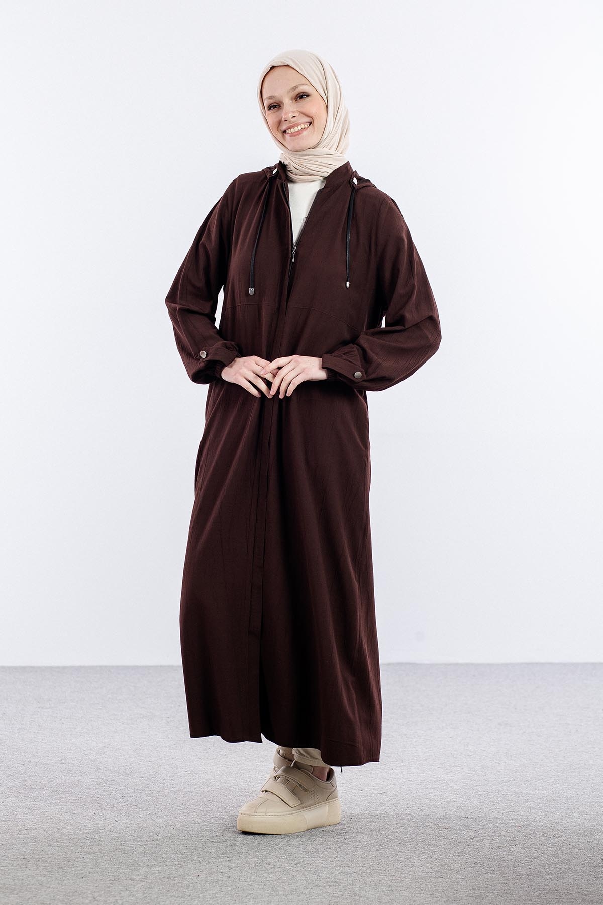 2503 A.boy Kap 40-50 - Kahve - 2