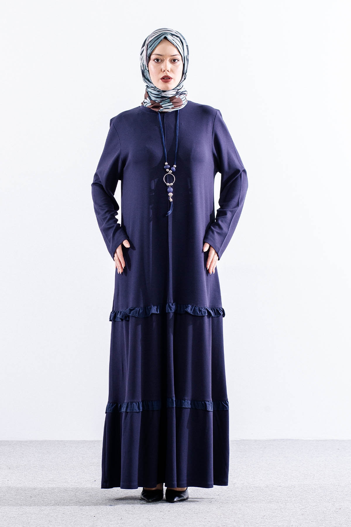 25356 Elbi̇se 44-46-48 - Lacivert - 1