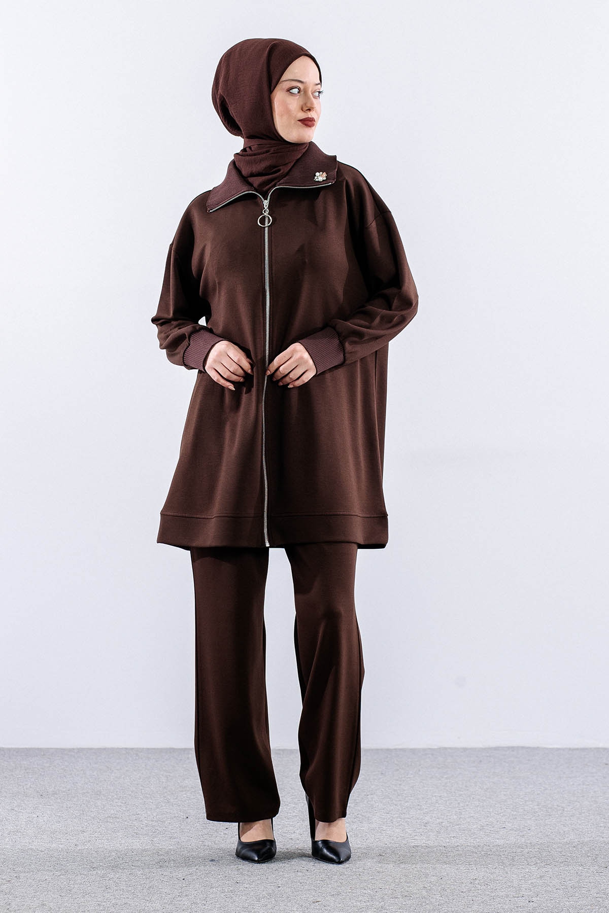 25361 Takim 44-46 - Kahve - 1