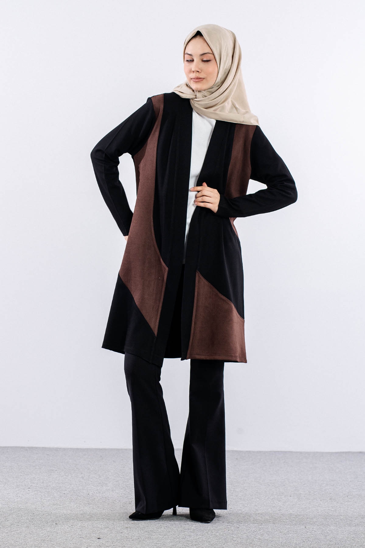 2557 Ceket Hirka M-2xl - Kahve - 2