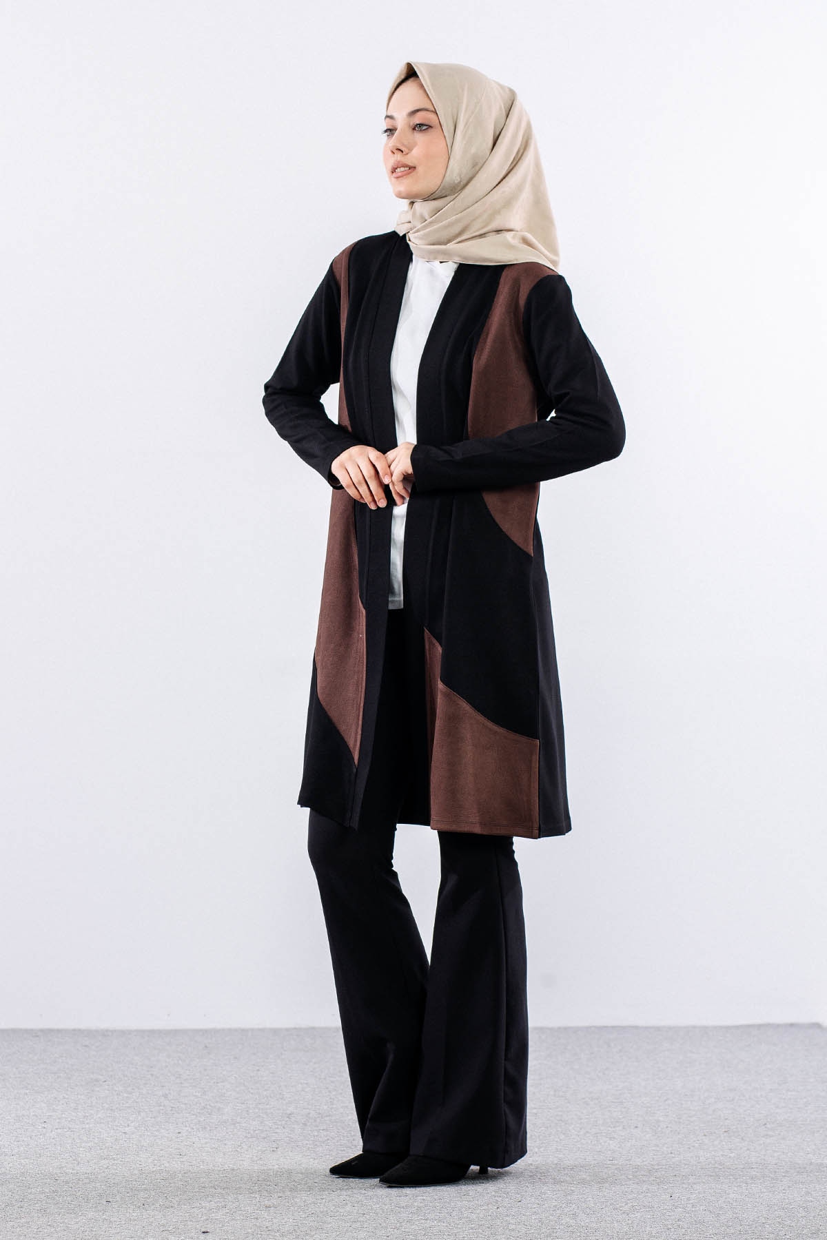 2557 Ceket Hirka M-2xl - Kahve - 3