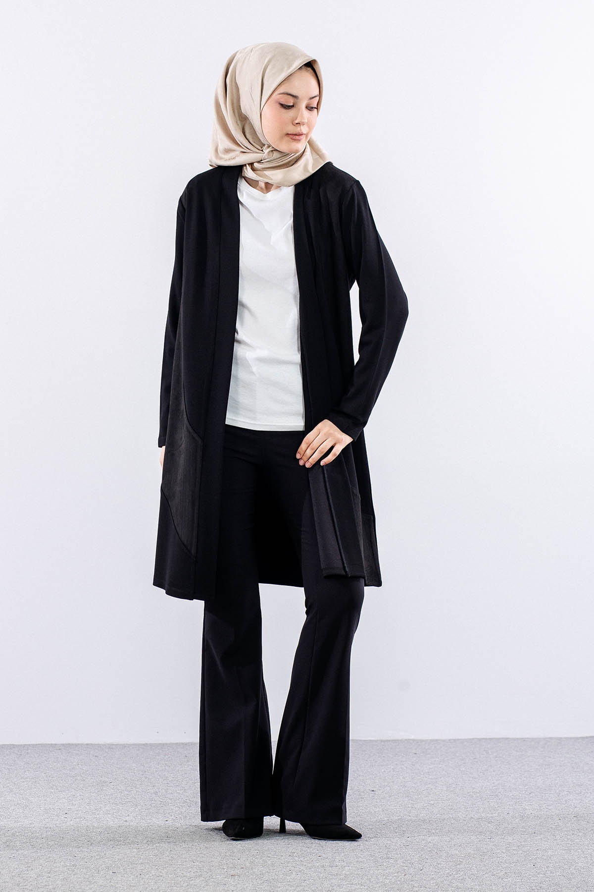 2557 Ceket Hirka M-2xl - Siyah - 1