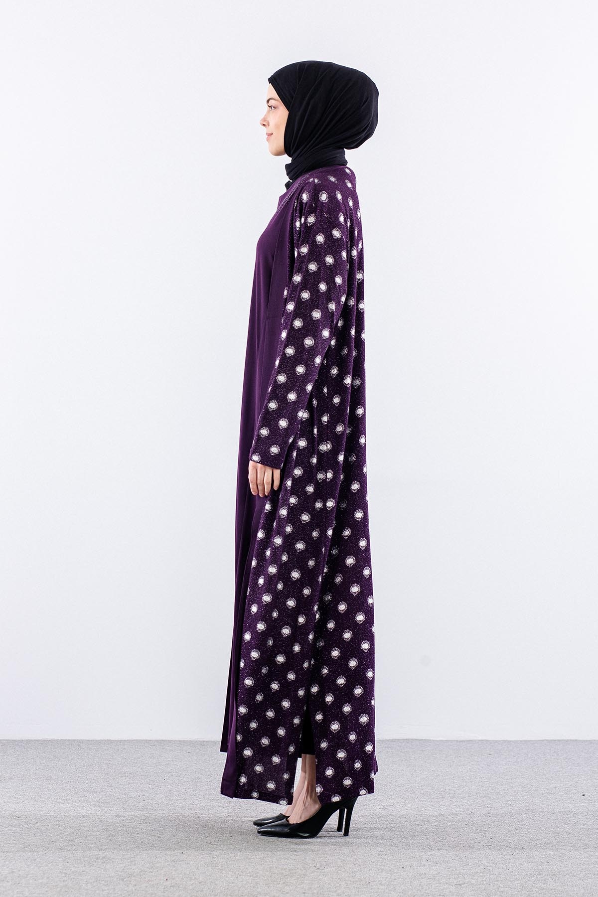 2559 2li̇ Bayan Elbise L-xl-xxl-3xl - Murdum - 3