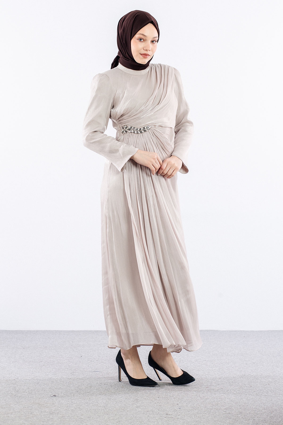 2584 Elbi̇se 40-48 Abi̇ye - Bej - 3