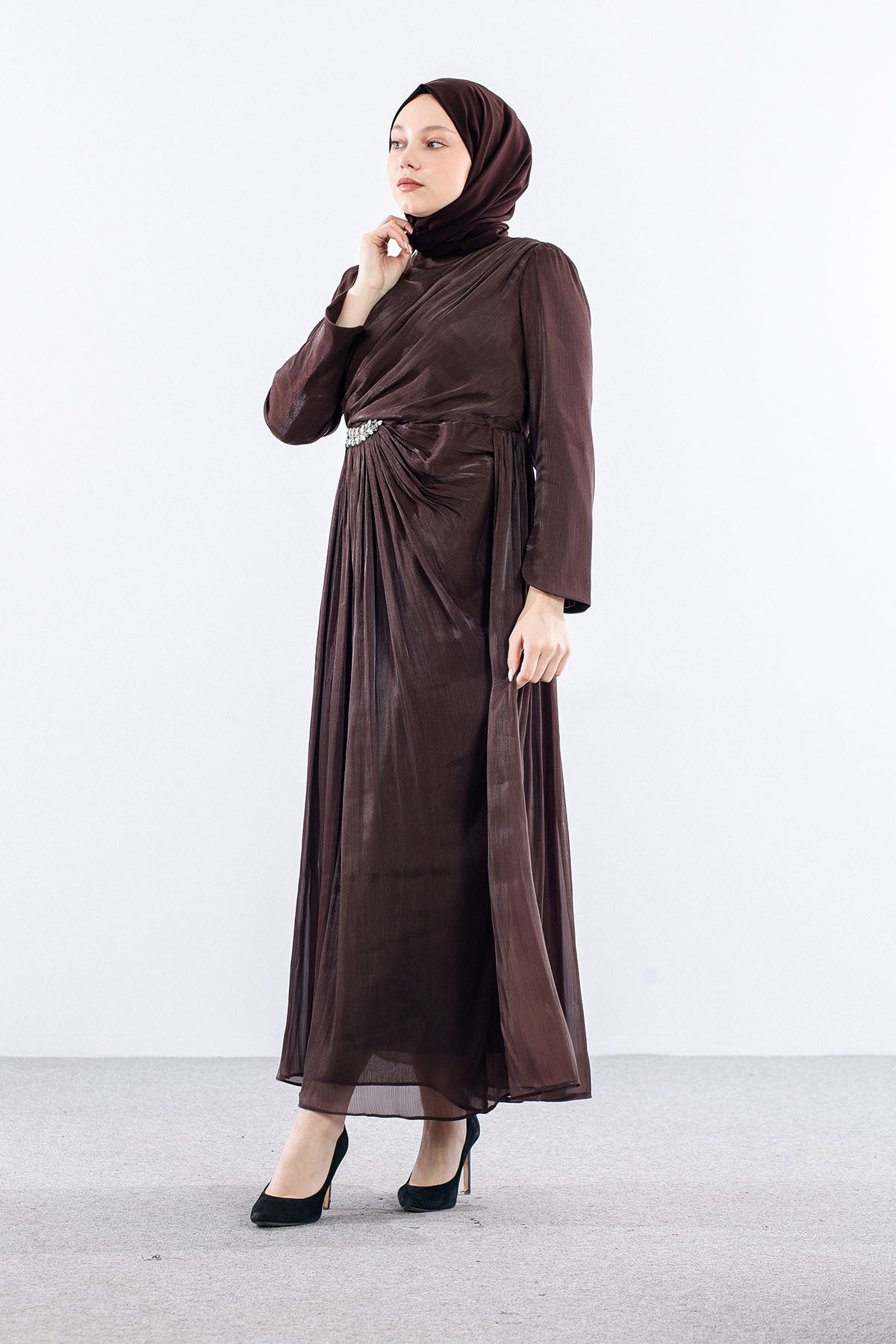 2584 Elbi̇se 40-48 Abi̇ye - Kahve - 4