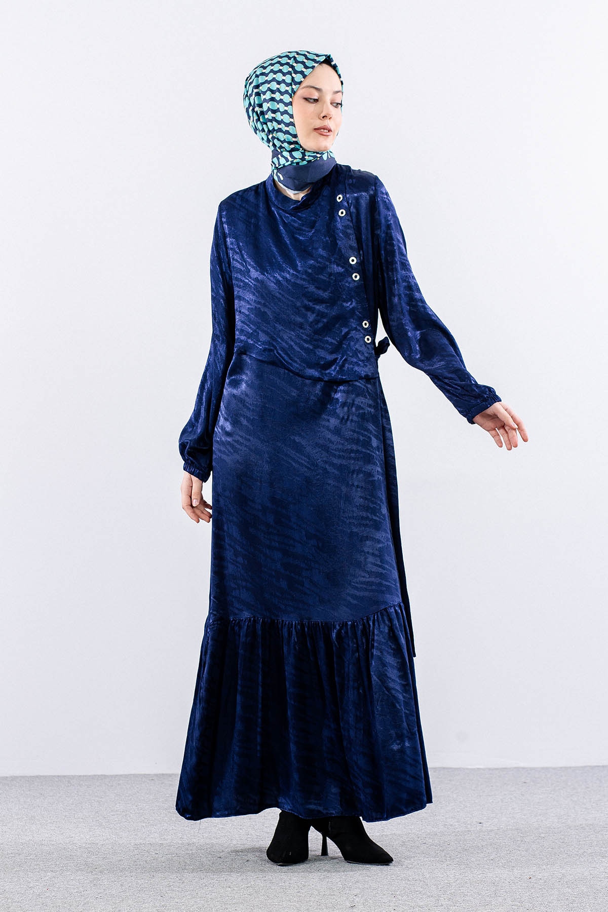 2586 Elbi̇se 40-48 Jakar Kusgozu - Lacivert - 3