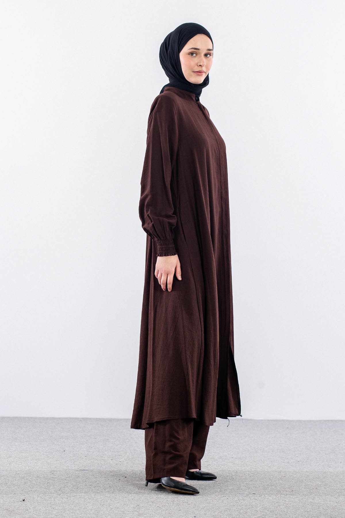 2601 Takim 40-50 Umre Koleksi̇yonu - Kahve - 3