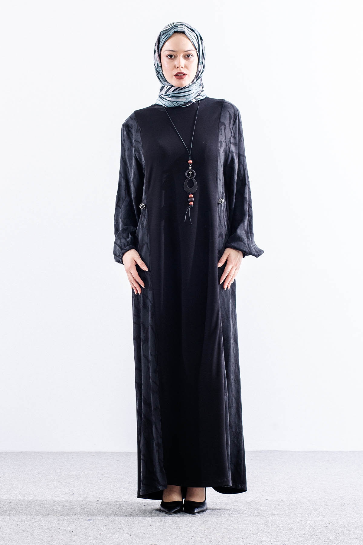 26100 Elbi̇se 44-46-48 - Siyah - 1