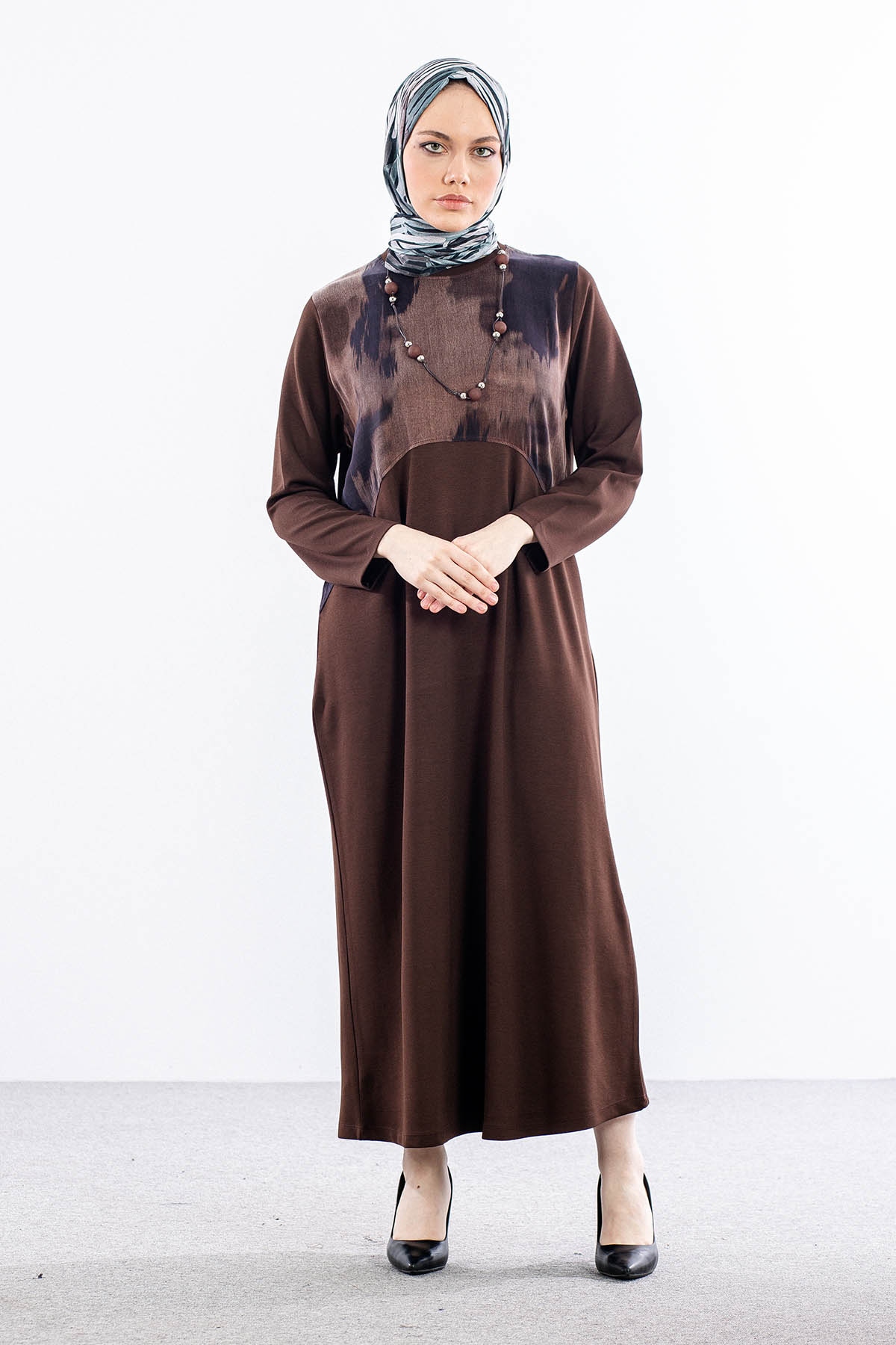 26112 Elbi̇se 44-46-48 - Kahve - 1