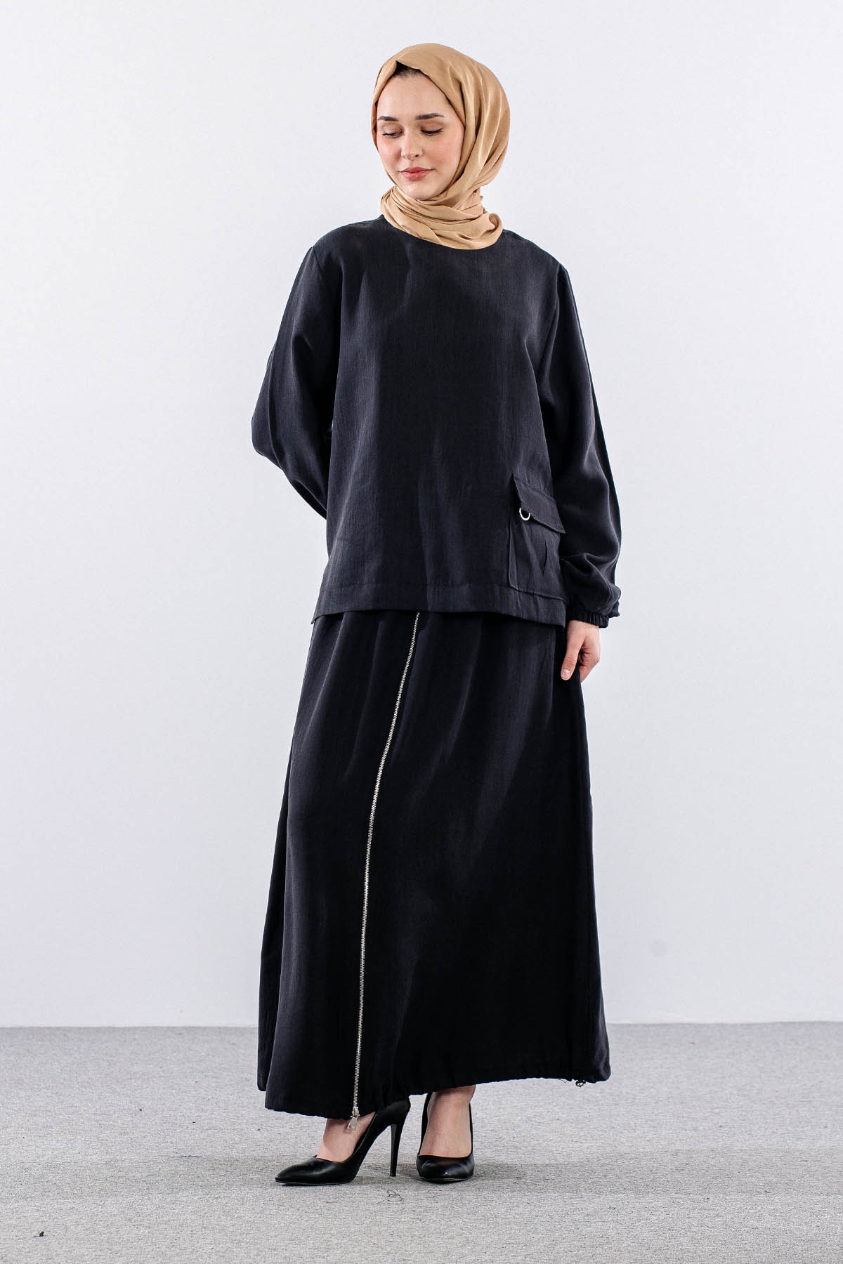 26117 E.takim 44-46 - Siyah - 2