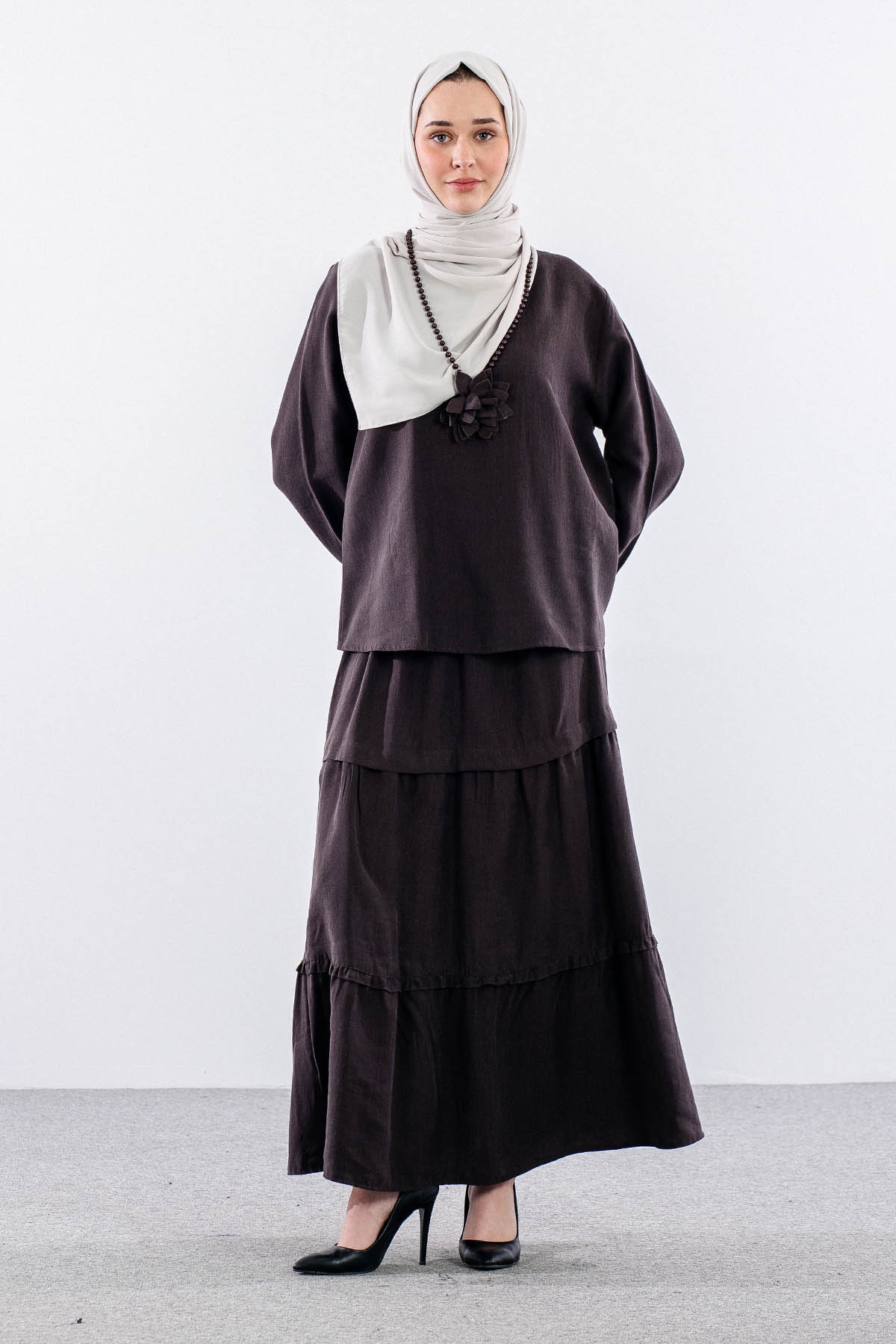 26118 E.takim 44-46 - Kahve - 2