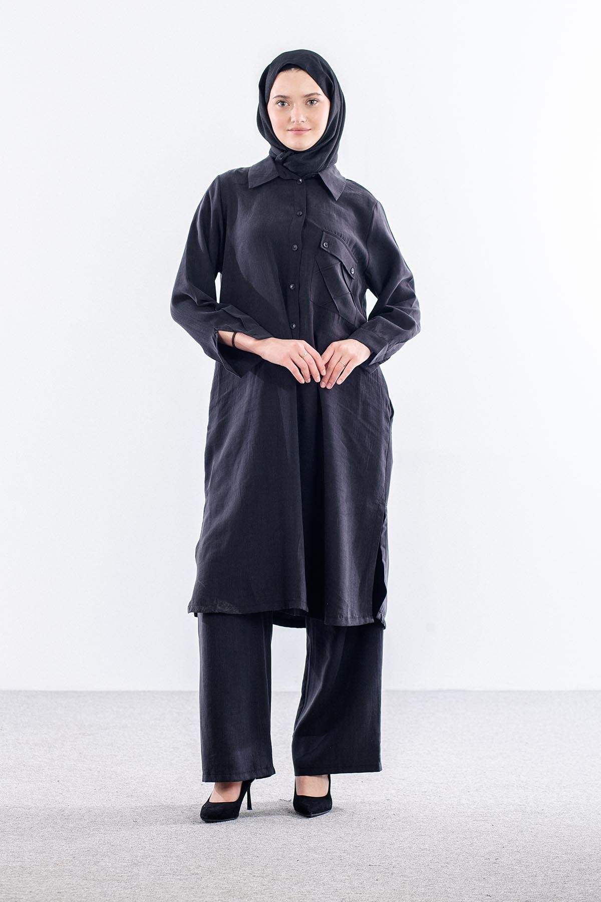 26189 Takim 44-46 115 Cm - Siyah - 1