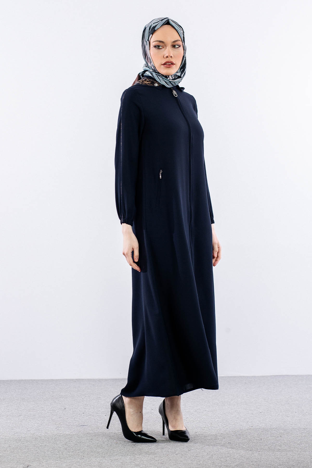 2633 Ferace 42-52 Buhara - Lacivert - 1