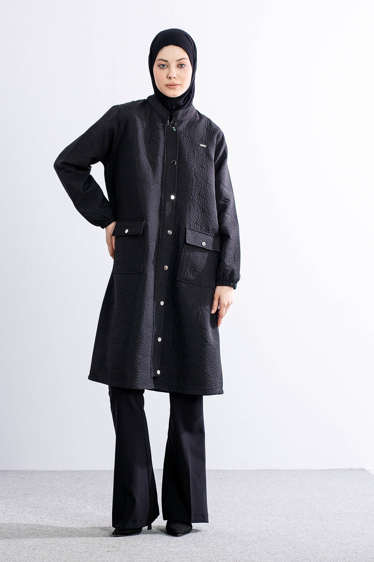 2723 Ceket 1-4 - Siyah - 2