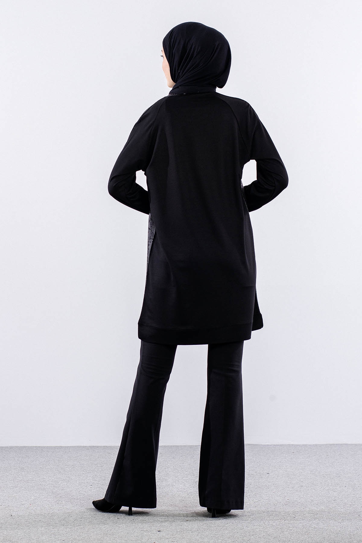 2734 Tuni̇k 44-50 - Siyah - 4