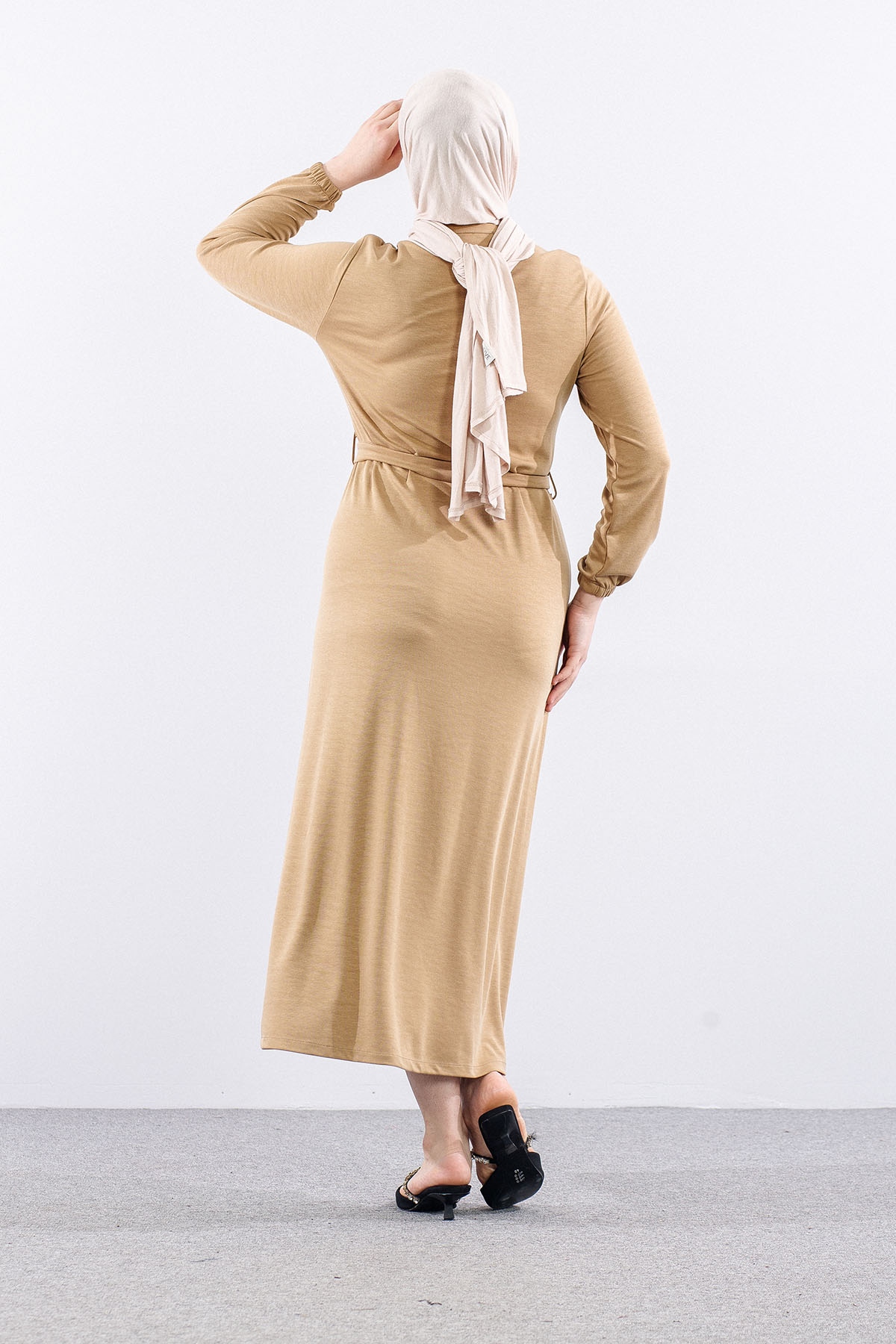 3045 Elbi̇se M-l-xl-2xl - Bej - 4