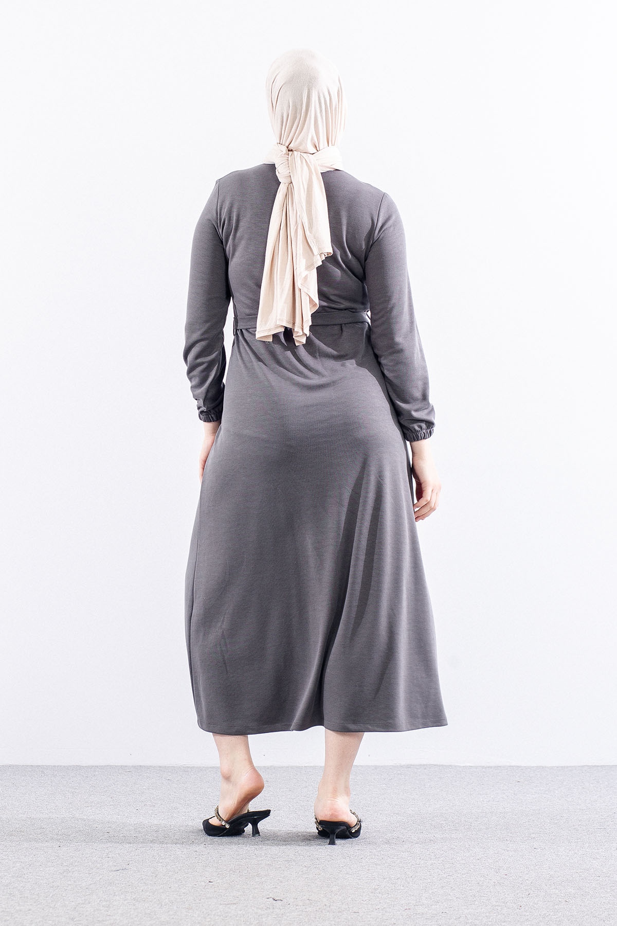 3045 Elbi̇se M-l-xl-2xl - Gri - 4