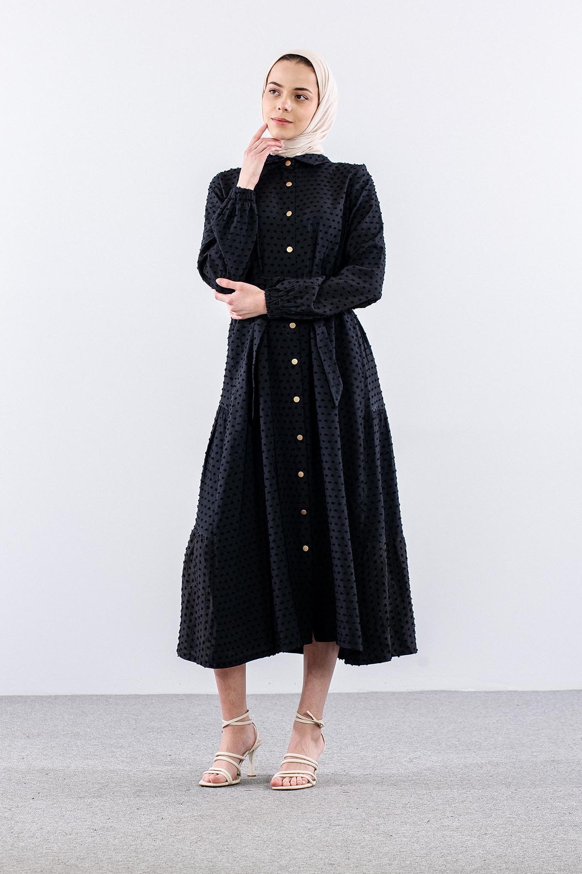 3050 Elbi̇se M-l-xl-2xl - Siyah - 2