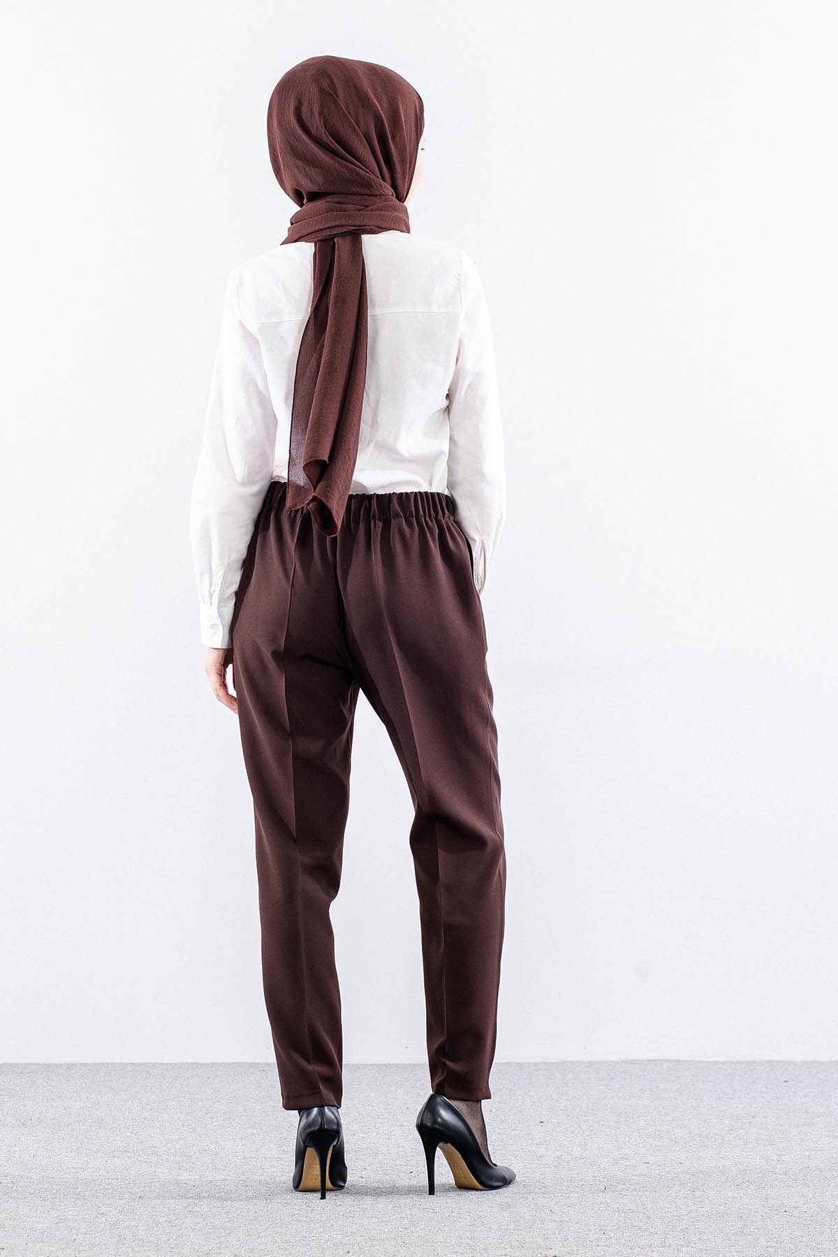 3210 Pantolon 40-50 - Kahve - 5