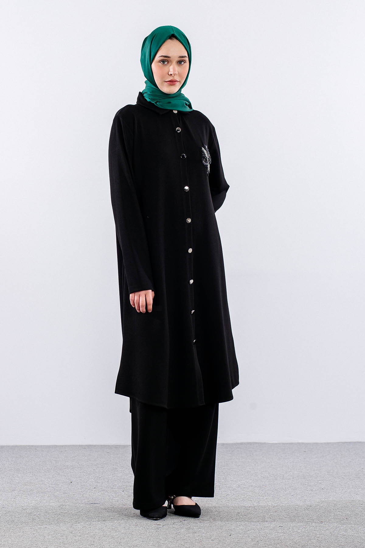 330 Takim 38-44 Tasli - Siyah - 3