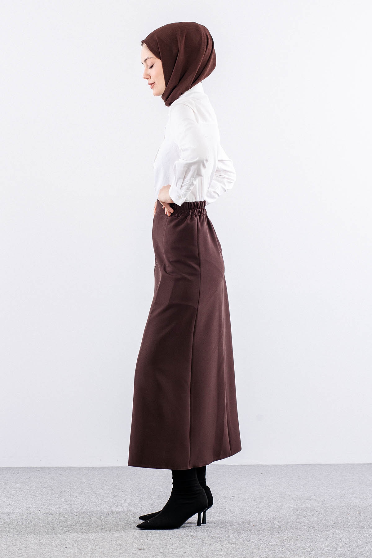 3337 Etek 42-48 - Kahve - 3