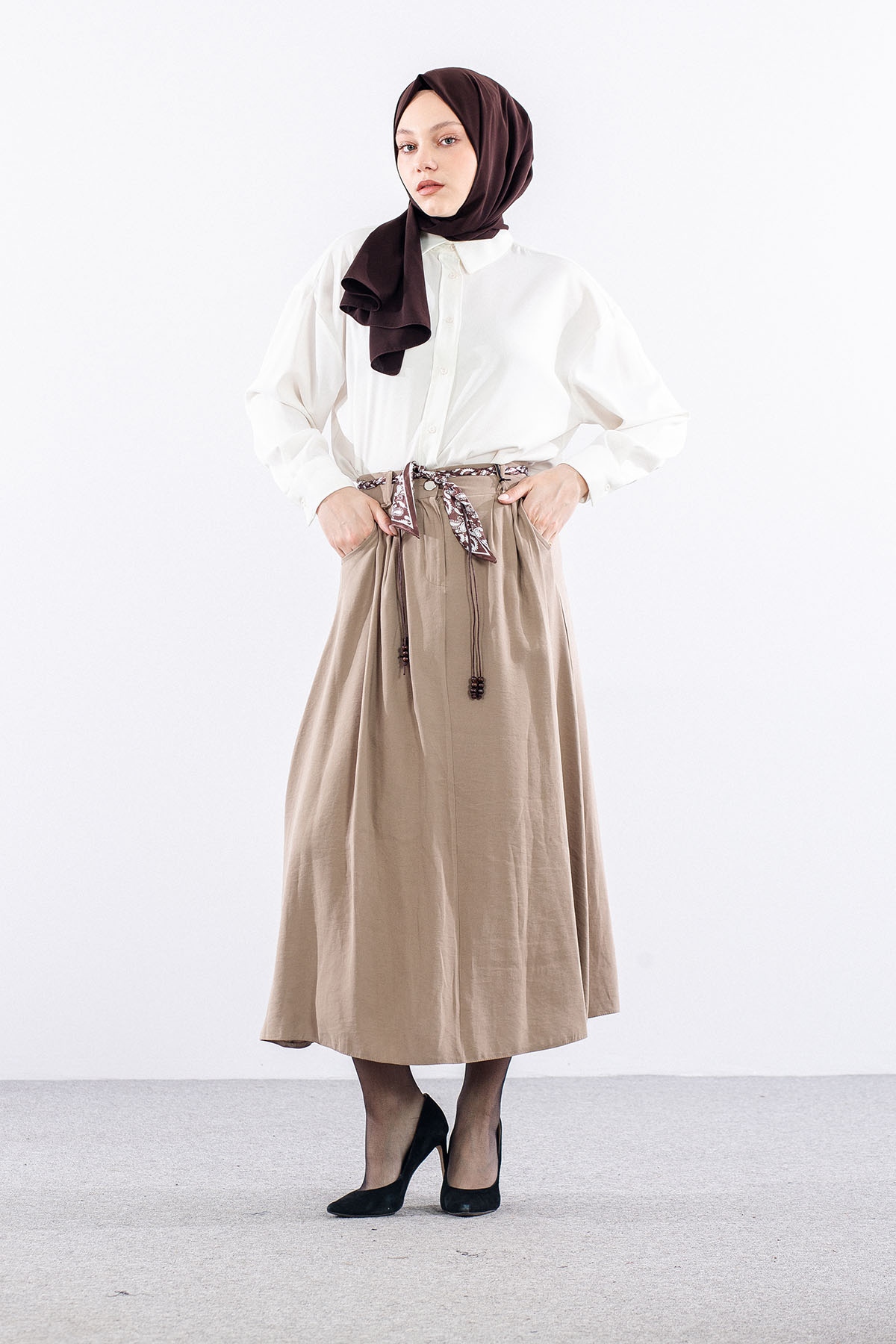 3704 Etek 38-46 - Bej - 1